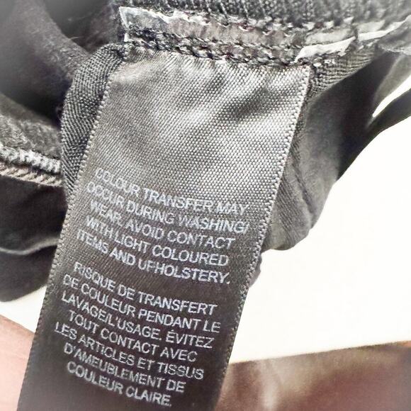 Reclaimed Vintage Charcoal Black Vintage Wash Denim Jeans Size 24 - Picture 8 of 11